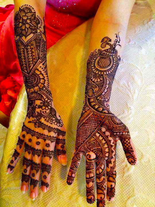 Latest Pakistani Mehndi Designs 2023 for Eid and Wedding Events